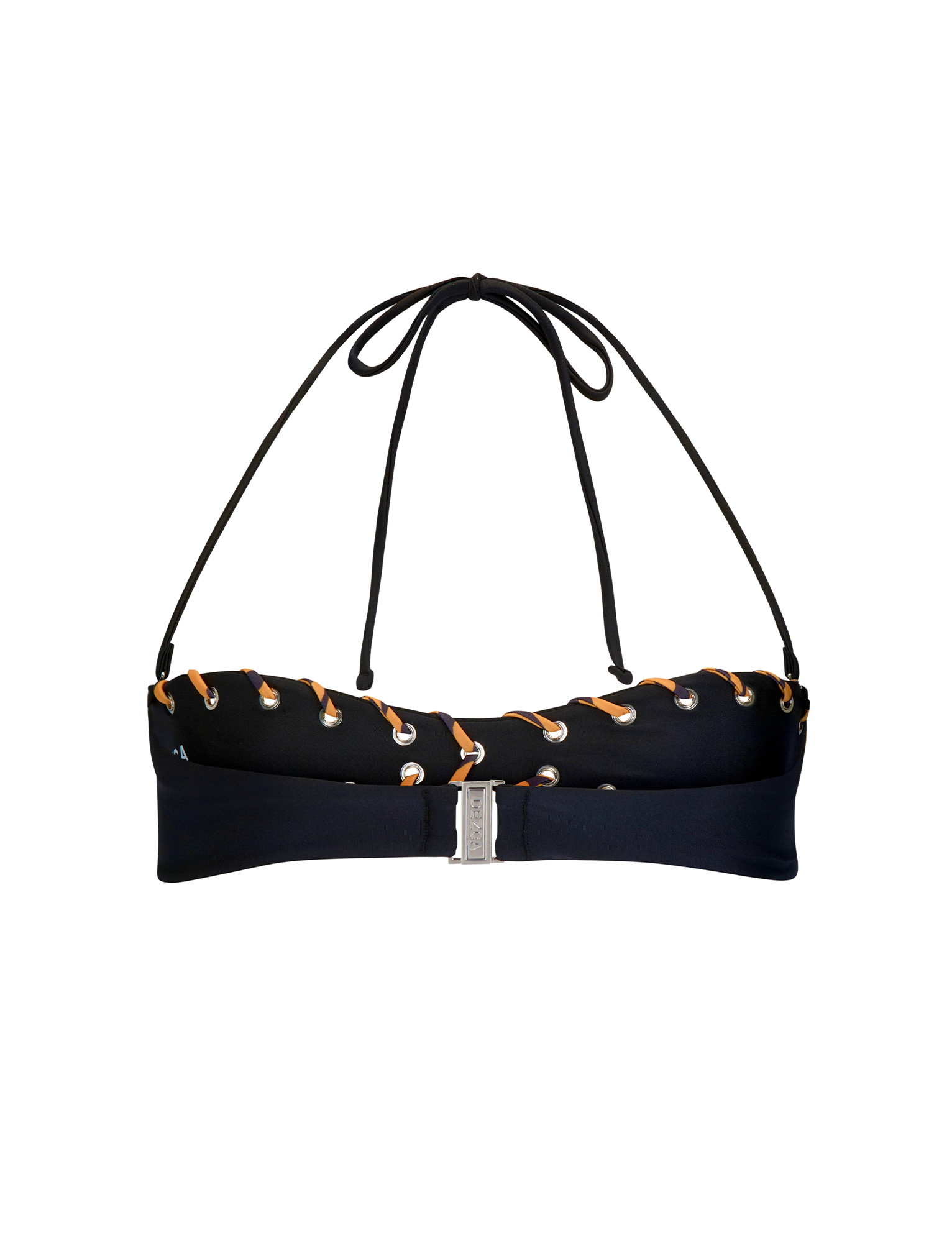 NO TLK - Bandeau Eyelet Bikini Top